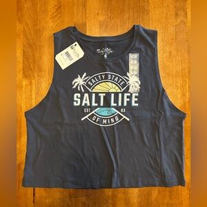 Salt Life Gray Tank Top
